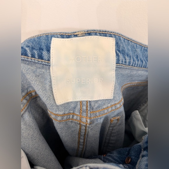 MOTHER Superior The Tomcat Roller Pretty Is As Pretty Does Blue Size 30 - Picture 9 of 12